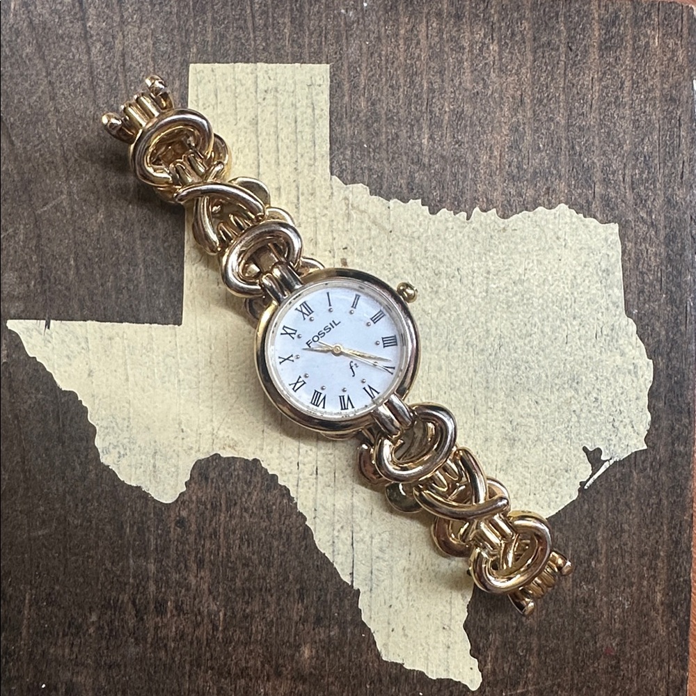 Fossil Gold-Tone Watch